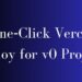 One-Click Vercel Deploy for v0 Projects